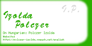 izolda polczer business card